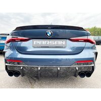 Parsan задний карбоновый диффузор для BMW 4-series G22/G23 (штампованный карбон)