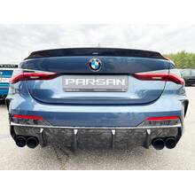 Parsan задний карбоновый диффузор для BMW 4-series G22/G23 (штампованный карбон)