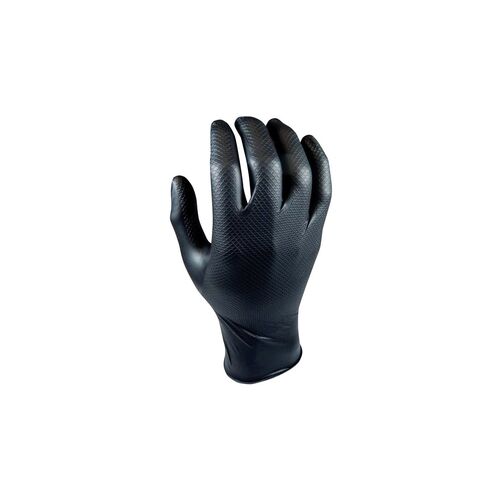 QSP QGR-B-L Перчатки для механика Grippaz, чёрный, р-р L, 50 штук