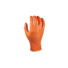 QSP QGR-O-XL Перчатки для механика Grippaz, оранжевый, р-р XL, 50 штук