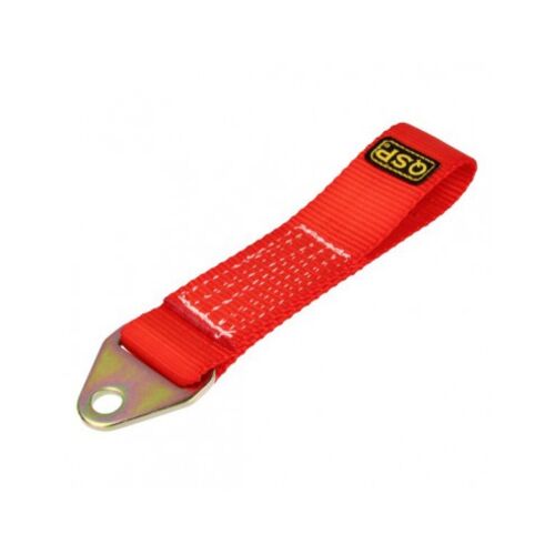 QSP QR PULL HD RED Петля буксировочная 2, усиленная, красная, длина 20 см