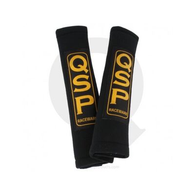 QSP QR224 PAD Black Накладки на ремни безопасности 2, чёрные