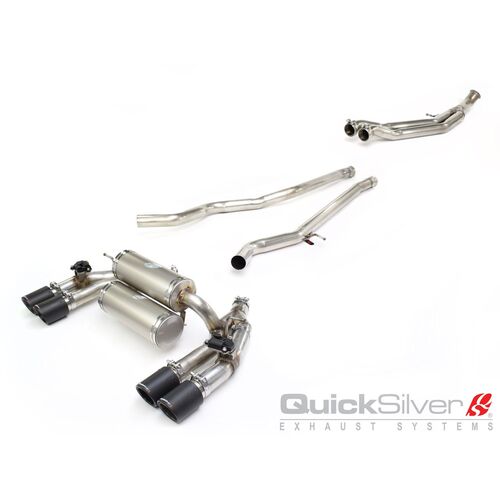 QuickSilver выхлопная система (с клапанами) Titan Sport system, BMW M2 F87, артикул BM487S