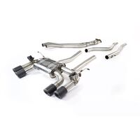 QuickSilver Выхлопная система без резонатора для BMW M3/M4 (F80/F82) (с клапанами)