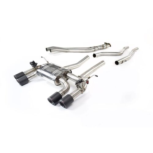 QuickSilver Выхлопная система без резонатора для BMW M3/M4 (F80/F82) (с клапанами) QuickSilver Выхлопная система без резонатора для BMW M3/M4 (F80/F82) (с клапанами)
