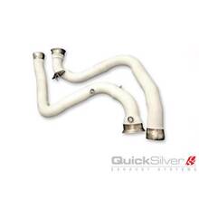 QuickSilver Даунпайпы с термоизоляцией для Mercedes C63/C63s AMG (w205)