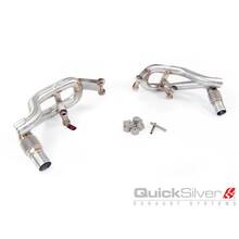 QuickSilver Exhausts Second Silencer Delete Pipes, Porsche 911 (991 Gen 1), артикул PS919S