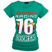 Racing Legends KR-16-3176_s Футболка женская Kremer Racing 76  - зеленый -  размер S