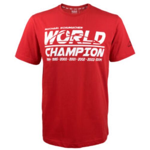 Paddock Shop MS-18-105_m Футболка Schumacher World Champion - красный - размер M Paddock Shop MS-18-105_m Футболка Schumacher World Champion - красный - размер M