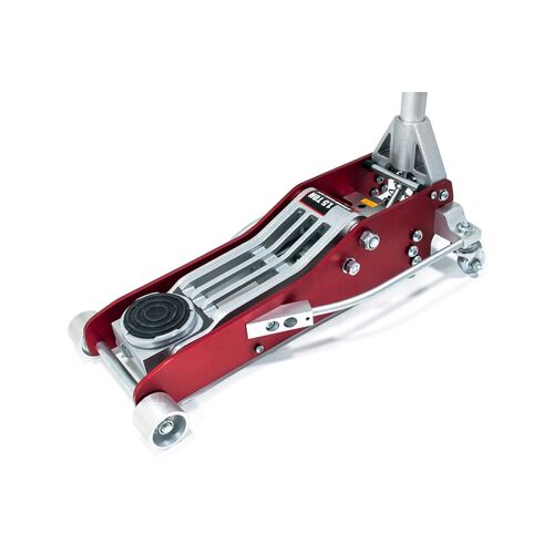 Домкрат алюминиевый max 1,5 т. Подхват 85mm, Подъём max 365mm. Вес 12,8kg. Racing Jack 63098
