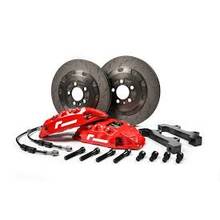 Racingline 65G7RED Тормозная система - 6 поршней, 352 мм составной диск, цвет суппорта - Красный Golf 7