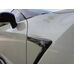 AutoTecknic Карбоновые вставки в крылья под эмблему для Nissan GTR R35 (2015+) (сухой карбон)