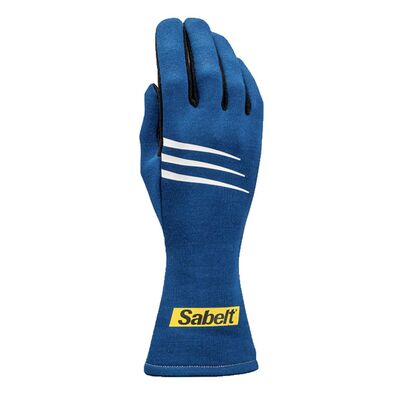 SABELT Перчатки для автоспорта Challenge TG-3, FIA, синий, р-р 10
