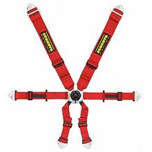 SCHROTH 94550-2 Ремень безопасности 6-ти точечный 2“50 mm Profi 2x2 FHR красный