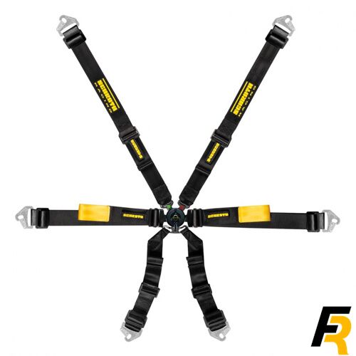 SCHROTH 94510-0 Ремень безопасности 6-ти точечный 2“50 mm Enduro 2x2 черный