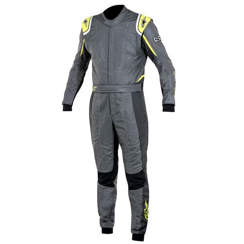 ALPINESTARS Комбинезон (FIA) GP TECH (тем.серый/черный/флюор.желтый, р-р 52)
