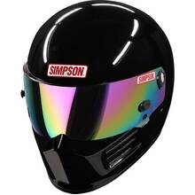 SIMPSON 6200042F Шлем для автоспорта закрытый BANDIT чёрный, FIA 8859-15, р-р XL