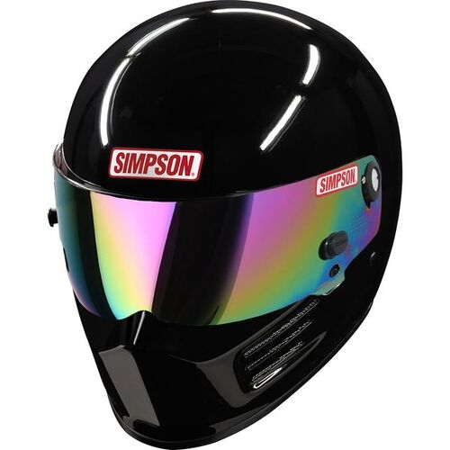 SIMPSON 6200032F Шлем для автоспорта закрытый BANDIT чёрный, FIA 8859-15, р-р L