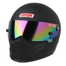 SIMPSON 6200048F Шлем для автоспорта закрытый BANDIT чёрный матовый, FIA 8859-15, р-р XL