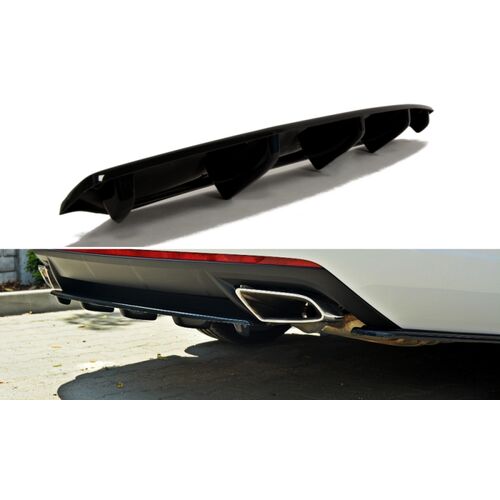 Maxton Design Задний центральный диффузор для Skoda Octavia 3 RS Facelift