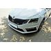 Maxton Design Передняя губа Skoda Octavia 3 RS Facelift v.1