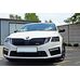 Maxton Design Передняя губа Skoda Octavia 3 RS Facelift v.1