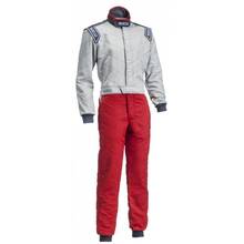 SPARCO Комбинезон (FIA) PRIMA R3X (красный/серебро, р-р 50)