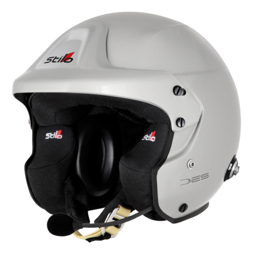 STILO AA0110EG2M54 Шлем открытый TROPHY DES PLUS, интерком WRC, HANS, FIA, серый, р-р 54 STILO AA0110EG2M54 Шлем открытый TROPHY DES PLUS, интерком WRC, HANS, FIA, серый, р-р 54