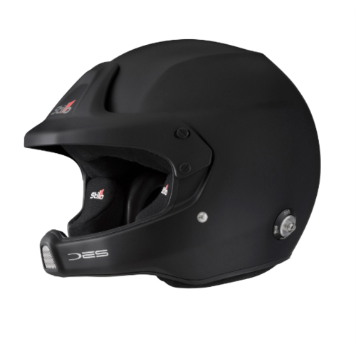 STILO Шлем открытый WRC DES COMPOSITE, интерком, HANS, FIA, черный р-р 61