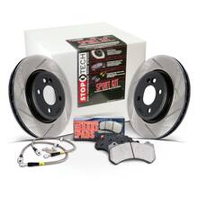 STOPTECH  Задний тормозной комплект Stage-2 для BMW E90/E92 335 (диски, колодки и шланги)