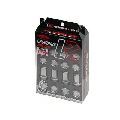 KICS KIC3G KICS KIC3G Гайки колесные LEGGDURA Racing M12x1.25 GUNMETAL (20 шт к-т)