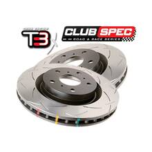 DBA T3-series передние тормозные диски MAZDA 3 MPS (320mm) slotted (2шт к-т)