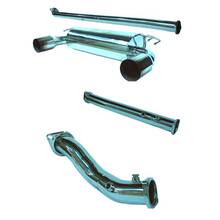 Turbo XS Выхлопная система (от турбины) для Mitsubishi Lancer Ralliart