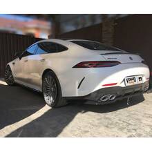 Vonard Customs сплиттер заднего бампера mercedes amg gt 53s x290 - черный глянец, артикул MBGT-AMG-53s-63s-X290-RS2G