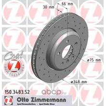 Zimmermann Sport Передний тормозной диск с перфорацией для BMW F10 535 (348X30mm) (1шт)