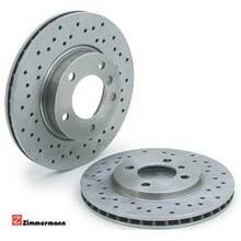 Zimmermann передние тормозные диски для Mercedes E-class (w124) (294x25mm) (2шт к-т)