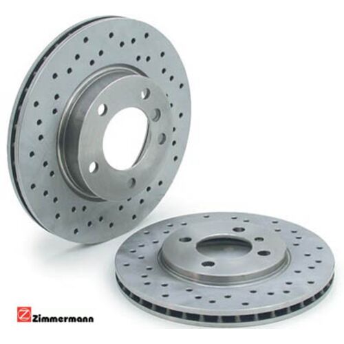 Zimmermann передние тормозные диски для Mercedes E-class (w124) (294x25mm) (2шт к-т)