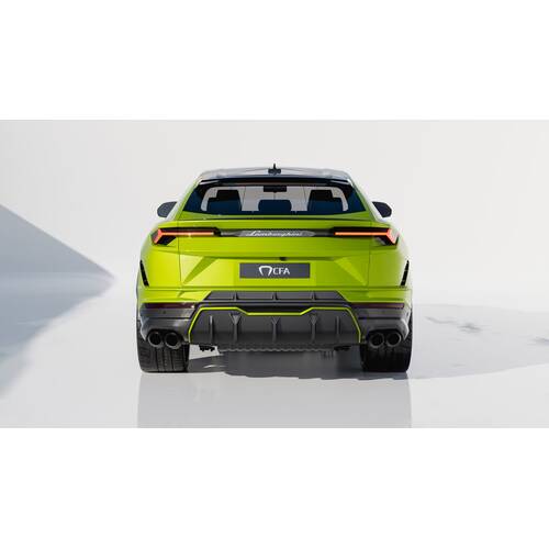 CFA Диффузор заднего бампера - (классический карбон) для Lamborghini Urus Performante