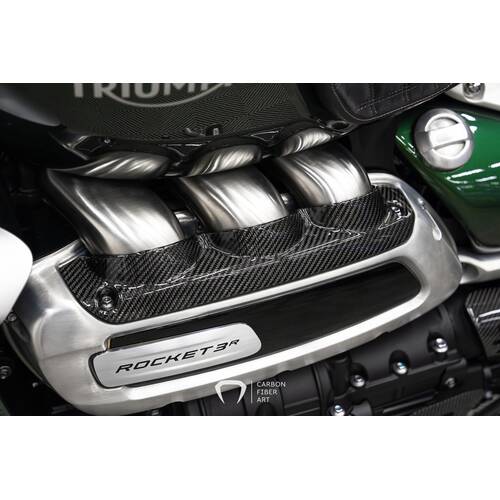CFA Накладка на впуск - (классический карбон) для Triumph Rocket 3