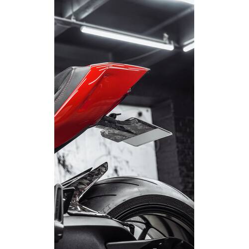 CFA Кронштейн номерного знака VESPERTILIO - forged для Ducati Diavel 1260