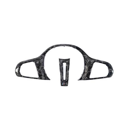 CFA Вставки в руль M Performance - forged для BMW M2 G87, BMW M3 G80, BMW M3 Touring G81, BMW M4 G82, BMW M4 Cabrio G83, BMW M5 LCI, BMW M8 F92 Coupe, BMW M8 F93 GC, BMW Xm G09, BMW X3m LCI F97, BMW X4m LCI F98, BMW X5m LCI F95, BMW X5m F95, BMW X6m LCI F