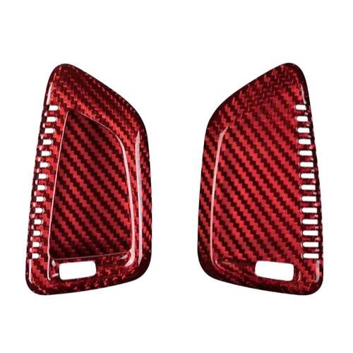 CFA Карбоновый чехол на ключ - (классический карбон) red для BMW M4 Cabrio G83, BMW X6 G06, BMW X6m LCI F96, BMW M3 G80, BMW M2 G87, BMW X6 G06 LCI, BMW 2 coupe G42, BMW 4 G22, BMW i4, BMW Xm G09, BMW X5m F95, BMW M4 G82, BMW 8 G16 GC, BMW X3m LCI F97, BM