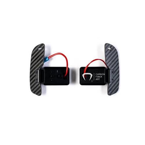 CFA Подрулевые лепестки Magnet Ver 2 - (классический карбон) для BMW M3 G80, BMW X6 G06, BMW X5m F95, BMW M4 G82, BMW 8 G16 GC, BMW X7 G07, BMW X5 G05, BMW M5 LCI, BMW X6m F96, BMW M5 F90, BMW 5 LCI G30, BMW M8 F93 GC, BMW 8 G15 Coupe, BMW M8 F92 Coupe, B