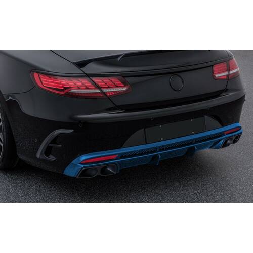 CFA Диффузор - (классический карбон) для Mercedes S coupe C217 Rest