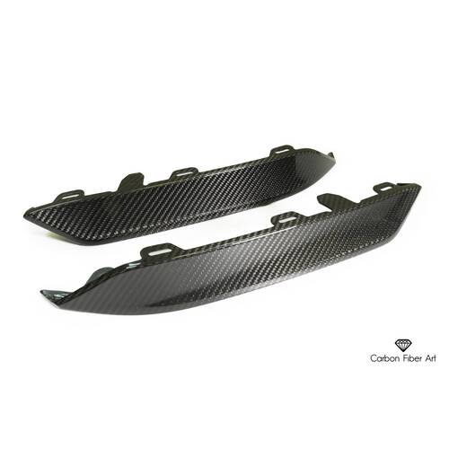 CFA Клыки переднего бампера M Performance - (классический карбон) для BMW M8 F93 GC, BMW M8 F92 Coupe