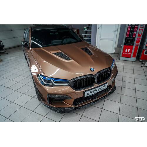CFA Капот SUPER JET - комбинированный окрас для BMW M5 LCI, BMW M5 F90, BMW 5 LCI G30