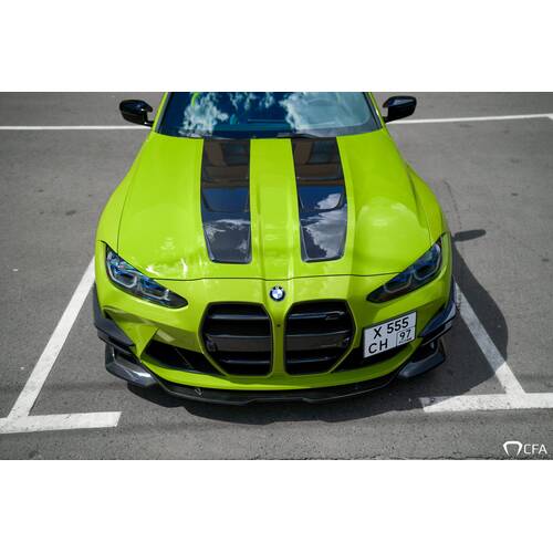 CFA Капот STREETFIGHTER - комбинированный окрас для BMW M3 G80, BMW M3 Touring G81, BMW M4 G82, BMW M4 Cabrio G83