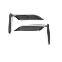 CFA Клыки переднего бампера SUPER JET - (классический карбон) для BMW M5 LCI