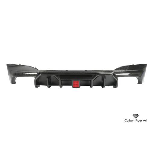 CFA Диффузор SUPER JET - (классический карбон) для BMW M5 LCI, Аэродинамика, BMW M5 F90