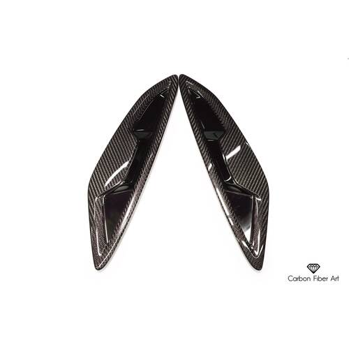 CFA Жабры в крылья SPORT TECH - (классический карбон) для BMW 8 G16 GC, BMW 8 G15 Coupe